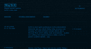 Náhled WayTeX